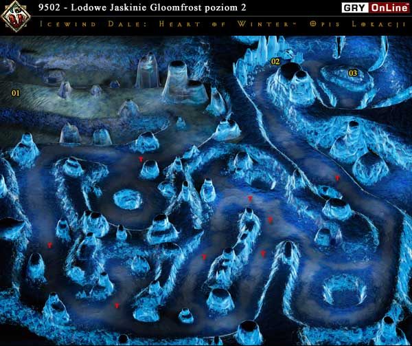 01 - Lodowe jaskinie Gloomfrost poziom 2 | Icewind Dale Serce Zimy - Icewind Dale: Serce Zimy - poradnik do gry