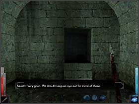 W ścianie obok fragment muru opada na dół odsłaniając tajemne przejście! - The Gleam of a Cold Knife (4) | Rozdział 2 | Dark Messiah of Might and Magic - Dark Messiah of Might and Magic - poradnik do gry