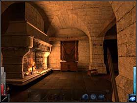 Został w powietrzu jeszcze zapach gotowanego mięsa. Ciekawe, co to było - schabowy? - The Gleam of a Cold Knife (5) | Rozdział 2 | Dark Messiah of Might and Magic - Dark Messiah of Might and Magic - poradnik do gry