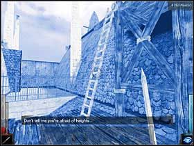 Na lewo kolejna drabina i w górę! - The Gleam of a Cold Knife (10) | Rozdział 2 | Dark Messiah of Might and Magic - Dark Messiah of Might and Magic - poradnik do gry