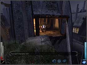 W dalszym ciągu mam kontakt wzrokowy z złodziejem kryształu, nie jest źle! - Dead Mans Trail (2) | Rozdział 3 | Dark Messiah of Might and Magic - Dark Messiah of Might and Magic - poradnik do gry