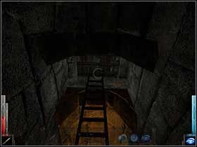 Drabina do góry kończy zwiedzanie tego fragmentu podziemnej historii. Podejrzewam, że nie na długo. - Dead Mans Trail (4) | Rozdział 3 | Dark Messiah of Might and Magic - Dark Messiah of Might and Magic - poradnik do gry