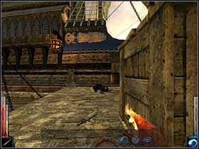 Flame Arrow likwiduje strażnika. Teraz pora na mnie! - Across the Sea of Blood (1) | Rozdział 4 | Dark Messiah of Might and Magic - Dark Messiah of Might and Magic - poradnik do gry