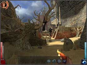 Powiesili niewinnych, aby wywołać trwogę! Dostaną to, na co zasłużyli! - The Temple of the Spider (1) | Rozdział 5 | Dark Messiah of Might and Magic - Dark Messiah of Might and Magic - poradnik do gry