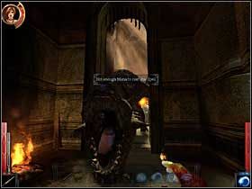 Szyję ma długą, a mordę paskudną i jeszcze trochę, aby mnie uciął. - The Temple of the Spider (6) | Rozdział 5 | Dark Messiah of Might and Magic - Dark Messiah of Might and Magic - poradnik do gry