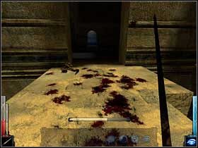 Wraca mi oddech, a było bardzo ostro. Część Goblinów sfrunęła po celnych kopniakach, część wyciąłem mieczem i teraz jest cichutko. Pora na zwiedzanie okolicy. - The Temple of the Spider (10) | Rozdział 5 | Dark Messiah of Might and Magic - Dark Messiah of Might and Magic - poradnik do gry