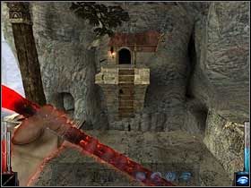 No i po wiszącym moście! Wycofujący się Orkowie przecięli liny i po meczu! Muszę znaleźć inne przejście - The Temple of the Spider (12) | Rozdział 5 | Dark Messiah of Might and Magic - Dark Messiah of Might and Magic - poradnik do gry