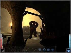 Ostatnie tchnienie i to już koniec. Pora wynosić z tego miejsca. To chyba teren po kopalni, czyżby Krasnoludy? - Fire in the Blood (2) | Rozdział 7 | Dark Messiah of Might and Magic - Dark Messiah of Might and Magic - poradnik do gry