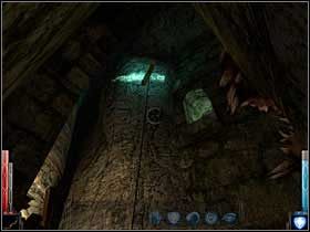 Widzę fragment belki. W sam raz dla mojego Rope Bow! Lina zaczepiona, Robal bierze oddech przed kolejnym atakiem. Do przodu i w górę! - Fire in the Blood (4) | Rozdział 7 | Dark Messiah of Might and Magic - Dark Messiah of Might and Magic - poradnik do gry