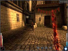 Pozostaje teraz tylko bieg za moim przewodnikiem. - City of Flame (2) | Rozdział 9 | Dark Messiah of Might and Magic - Dark Messiah of Might and Magic - poradnik do gry