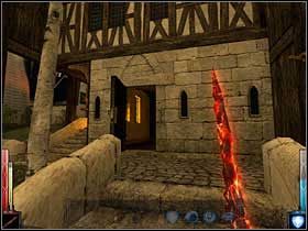 W tym domu nie powinno spotkać mnie nic złego. - City of Flame (3) | Rozdział 9 | Dark Messiah of Might and Magic - Dark Messiah of Might and Magic - poradnik do gry