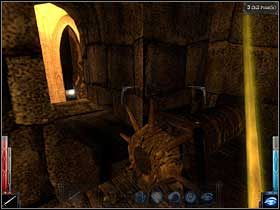 Pokręcę sobie tym kołem, wrota się otwierają, lecz szybko potem się zamykają. Co dalej? - City of Flame (5) | Rozdział 9 | Dark Messiah of Might and Magic - Dark Messiah of Might and Magic - poradnik do gry