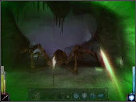 Trochę przerośnięty ten pajączek! Brał sterydy i koks? Oddech też mocno nieświeży! - In the House of Ashes (6) | Rozdział 8 | Dark Messiah of Might and Magic - Dark Messiah of Might and Magic - poradnik do gry