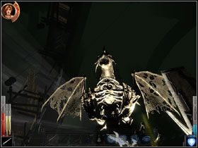 Przywołaniec Arantira. Wystarczy tylko celnie go obić, a chęć do walki szybko mu przechodzi. - Zakończenie nr 2 | Zakończenia alternatywne | Dark Messiah of Might and Magic - Dark Messiah of Might and Magic - poradnik do gry