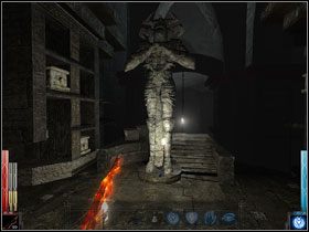 Koło posągu widzę po lewej stronie dźwignię - Zakończenie nr 3 | Zakończenia alternatywne | Dark Messiah of Might and Magic - Dark Messiah of Might and Magic - poradnik do gry