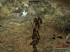 Obaj przeciwnicy nie są zbyt wymagający - pokonasz ich bez kłopotu - Reddock (1) | Questy | Solucja Gothic 3 - Gothic 3 - poradnik do gry