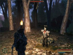 Owen jest spragniony więc daj mu butelkę wódy (na pewno masz coś przy sobie) - Okara (1) | Questy | Solucja Gothic 3 - Gothic 3 - poradnik do gry