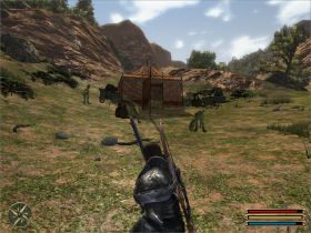 Twoje zadanie to odszukanie namiotu przy przełęczy wiodącej na pustynię, wybicie wszystkich Zębaczy i zabranie skrzynki z towarem - Nemora (1) | Questy | Solucja Gothic 3 - Gothic 3 - poradnik do gry