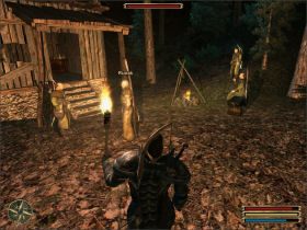 Bollock nie kwapi się do walki i chętnie pozwoli być za niego zlikwidował Gońców leśnych i druida - Geldern (4) | Questy | Solucja Gothic 3 - Gothic 3 - poradnik do gry