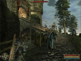 Dostaniesz od niego skórę cieniostwora, którą musisz sprzedać Gnarowi za 500 złotych monet - Faring (2) | Questy | Solucja Gothic 3 - Gothic 3 - poradnik do gry