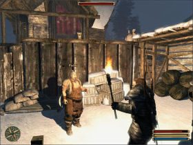 Zadanie z rogiem cieniostwora dostaniesz po tym jak wykonasz pierwsze misje dla Pedara (o tym dalej) - Nordmar - Klan Młota (3) | Questy | Solucja Gothic 3 - Gothic 3 - poradnik do gry