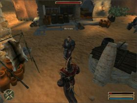 Bernado nie ma ochoty po raz drugi rozstawać się z zapasami złota - Braga (1) | Questy | Solucja Gothic 3 - Gothic 3 - poradnik do gry