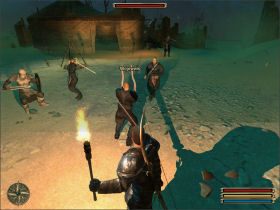 O sprawie Ramireza i Hassana dowiesz się od kilku osób w Mora Sul - Mora Sul (1) | Questy | Solucja Gothic 3 - Gothic 3 - poradnik do gry