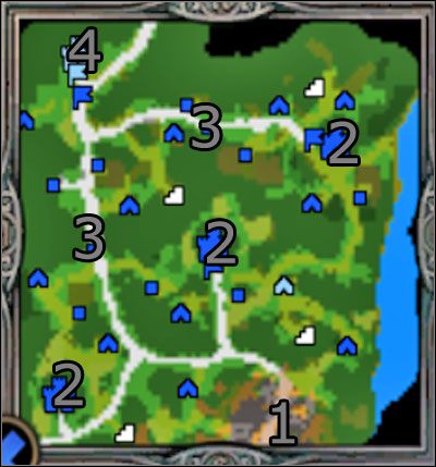 Heros: Freyda osiągnie maksymalnie 21 poziom - Misja 3 - Duncan | Kampania 1 HoMM V Kuźnia Przeznaczenia - Heroes of Might & Magic V: Kuźnia Przeznaczenia - poradnik do gry