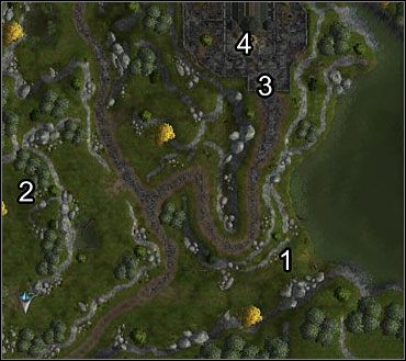 W następnej kolejności odnajdź dwójkę dzieciaków, Alexa i Andrew - Highcliff (2) | Akt 1 | Neverwinter Nights 2 - Neverwinter Nights 2 - poradnik do gry