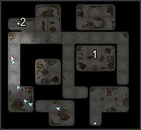 Na pierwszym poziomie podziemi w pomieszczeniu (1) spotkasz grupę orklinów pod wodzą Ralidora - Posągi Oczyszczenia (1) | Akt II | Neverwinter Nights 2 - Neverwinter Nights 2 - poradnik do gry