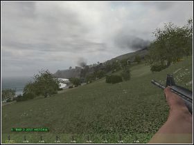 Gdy dojdziesz do końca pasa, otrzymasz komunikat, że kolejna partia wrogów wylądowała na plaży - Misja 5 - Świt nadziei | ArmA Armed Assault - ArmA: Armed Assault - poradnik do gry