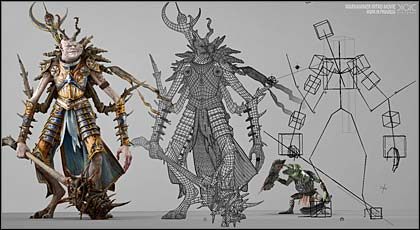 Proces projektowania bohatera Nurgla. - Jednostki | Warhammer Mark of Chaos - Warhammer: Mark of Chaos - poradnik do gry