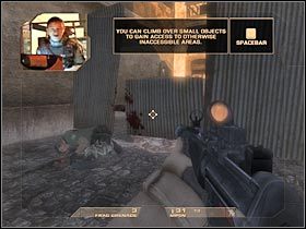 Obróć się w prawo i ruszaj przed siebie - [Misja 1.1] Mexican Border - Inbound cz.3 | Tom Clancys Rainbow Six Vegas - Tom Clancys Rainbow Six Vegas - poradnik do gry