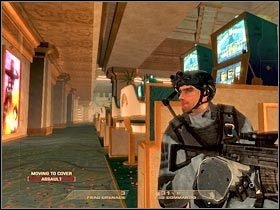 Ruszaj przed siebie - [Misja 2.4] Calypso Casino - Dr. Smythe cz.1 | Tom Clancys Rainbow Six Vegas - Tom Clancys Rainbow Six Vegas - poradnik do gry