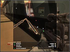 Chwilowo staraj się nie zwracać na siebie uwagi - [Misja 3.2] Downtown Vegas - Fremont cz.2 | Tom Clancys Rainbow Six Vegas - Tom Clancys Rainbow Six Vegas - poradnik do gry