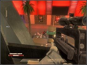 4 - [Misja 3.2] Downtown Vegas - Fremont cz.2 | Tom Clancys Rainbow Six Vegas - Tom Clancys Rainbow Six Vegas - poradnik do gry