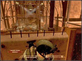 Do eliminacji bardziej oddalonych wrogów będziesz oczywiście mógł wykorzystywać lunetę (#1) - [Misja 5.1] Dantes Casino - Hells Gate cz.1 | Tom Clancys Rainbow Six Vegas - Tom Clancys Rainbow Six Vegas - poradnik do gry