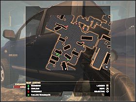 Z tego miejsca powinieneś być w stanie zlikwidować co najmniej 2-3 przeciwników - [Misja 6.4] Nevada Dam - Facility cz.1 | Tom Clancys Rainbow Six Vegas - Tom Clancys Rainbow Six Vegas - poradnik do gry
