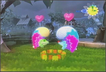 Nad głowami skorych do romansu pinat pojawiają się gustowne serduszka. - Pinaty - porady hodowcy | Viva Pinata - Viva Pinata - Xbox 360 - poradnik do gry