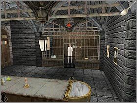 Będziesz musiał przedostać się do znajdującego się na wprost od Twojej pozycji stołu - Switzerland - Laboratorium (1) | Rozdział 3 Sherlock Holmes Przebudzenie - Sherlock Holmes: Przebudzenie - poradnik do gry