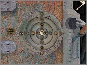 Zacznij oczywiście od środkowego koła (tego największego) - Scotland - Skarb | Rozdział 5 Sherlock Holmes Przebudzenie - Sherlock Holmes: Przebudzenie - poradnik do gry