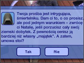 Zgodnie z przyjętą wymianą, Natalia powróci do świata żywych (#1) - [Scenariusz 2] Rozdział 12 cz.2 | The Sims Historie z życia wzięte - The Sims: Historie z życia wzięte - poradnik do gry