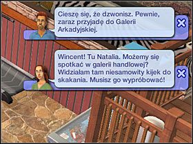 Cel: Spotkać się z Natalią w Galerii Arkadyjskiej (250 punktów aspiracji) - [Scenariusz 2] Rozdział 11 cz.1 | The Sims Historie z życia wzięte - The Sims: Historie z życia wzięte - poradnik do gry
