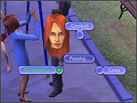 Z czasem lista możliwych akcji (w dalszym ciągu mowa o grupie Pocałuj) będzie powiększała się - [Scenariusz 1] Rozdział 5 cz.2 | The Sims Historie z życia wzięte - The Sims: Historie z życia wzięte - poradnik do gry