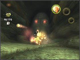 Nieco dalej będziesz mieć możliwość zjazdu po pochyłym terenie - [ETAP XII] Necropolis cz.4 | Artur i Minimki - Artur i Minimki - poradnik do gry