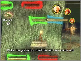 Będąc na ostatniej platformie, wciśnij zielony i czerwony - [ETAP XII] Necropolis cz.1 | Artur i Minimki - Artur i Minimki - poradnik do gry