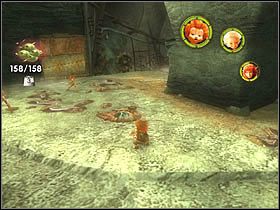 W okolicy znajdziesz trzy guziki, które posłużą do otwarcia kolejnego przejścia - [ETAP XI] Under the house cz.5 | Artur i Minimki - Artur i Minimki - poradnik do gry