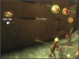 Podczas starcia, zamiast eliminować oponentów, przejdź Arturem pod pobliską ściankę i za pomocą drążków - [ETAP XI] Under the house cz.4 | Artur i Minimki - Artur i Minimki - poradnik do gry