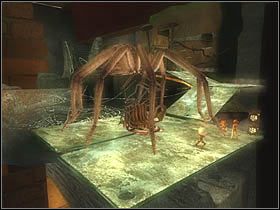 W miejscu, gdzie znajduje się ostatni przystanek, natkniesz się na mul-mule - [ETAP XI] Under the house cz.4 | Artur i Minimki - Artur i Minimki - poradnik do gry