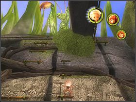 Potem przeskocz na sąsiednią i znów wejdź na górę - [ETAP IX] Lost in the Seven Lands - II cz.4 | Artur i Minimki - Artur i Minimki - poradnik do gry